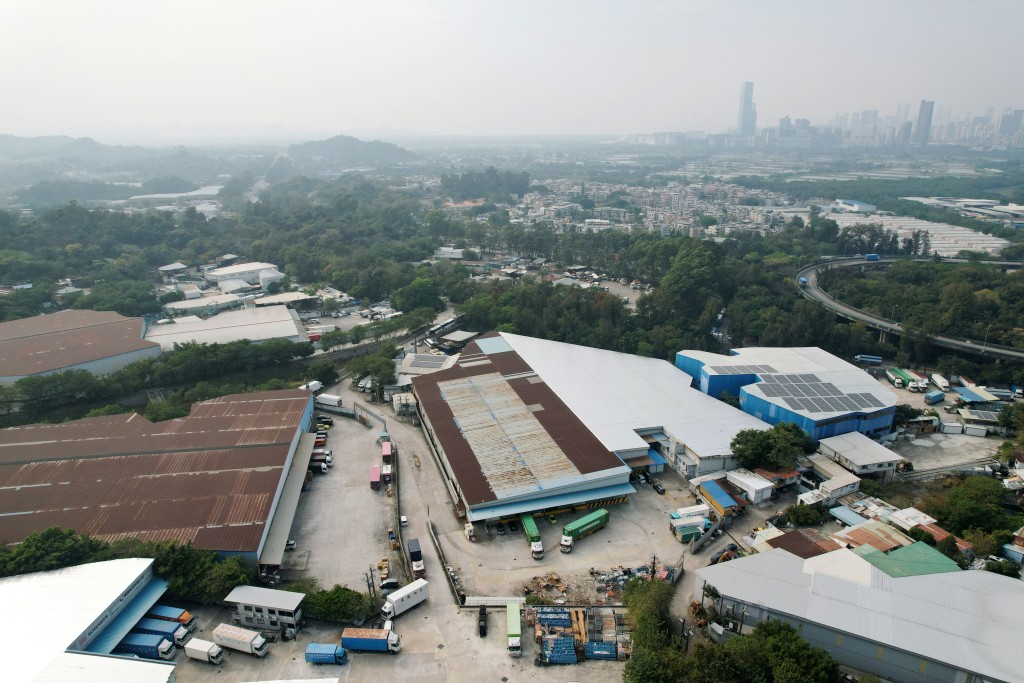 根據土拓署網頁,新田科技城第一期首階段土地平整和基礎設施工程在去年12月31日展開,預計2027年完成。資料圖片 根據土拓署網頁,新田科技城第一期首階段土地平整和基礎設施工程在去年12月31日展開,預計2027年完成。資料圖片