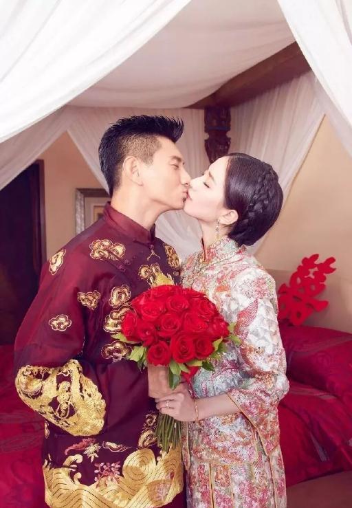 吳奇隆與劉詩詩結婚於 2015 年。