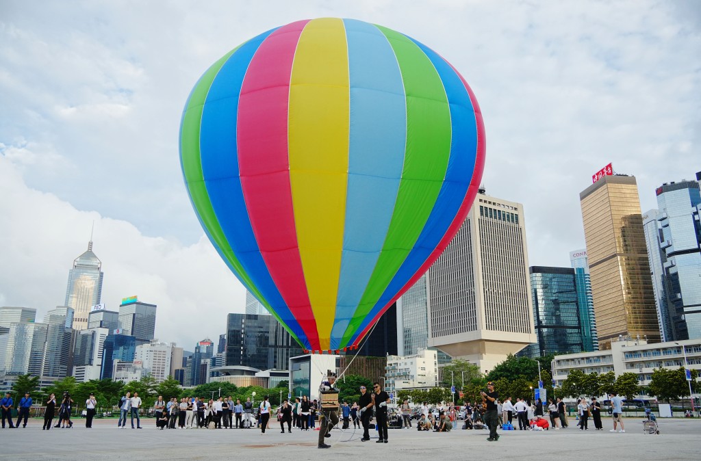 香港國際熱氣球節爭議不斷。 香港國際熱氣球節爭議不斷。