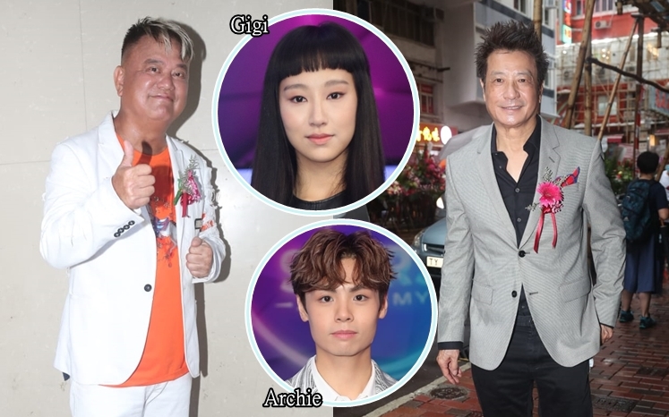 阿叻與石修出席活動時，大讚《聲夢》學員有潛質。