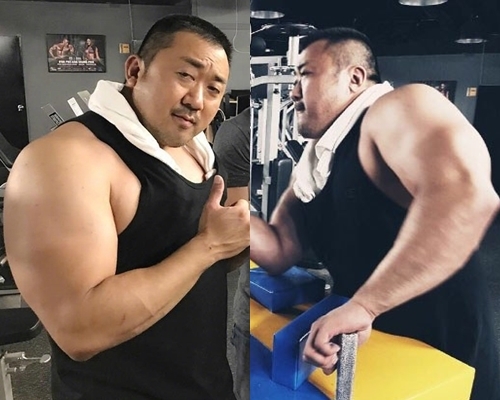 馬東錫更加大隻，手臂粗過頭圍！
