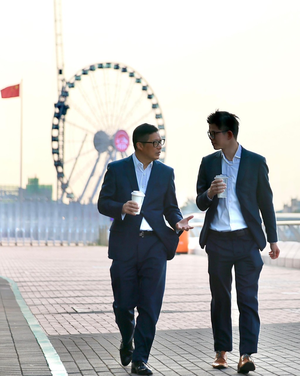 鄧炳強在社交平台提及一位年輕同事的愛國情懷。鄧炳強fb 鄧炳強在社交平台提及一位年輕同事的愛國情懷。鄧炳強fb