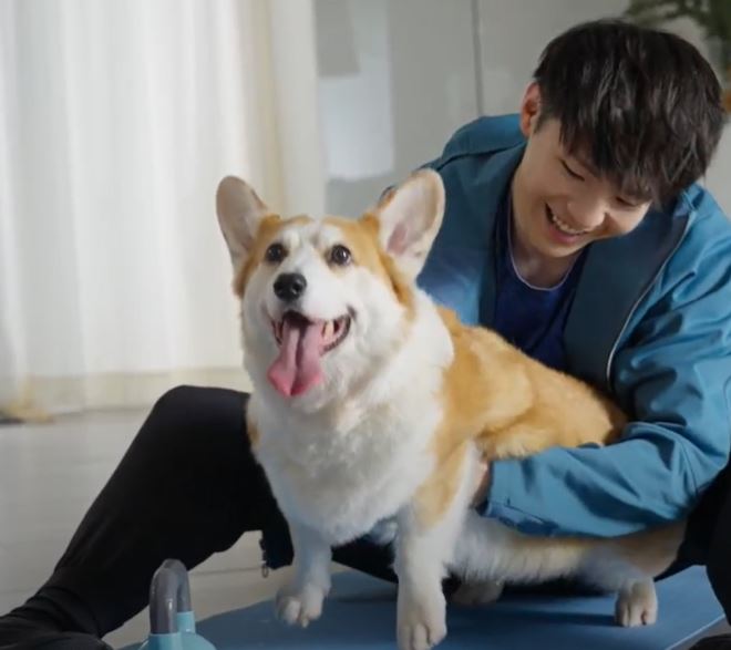 嗱，呢隻係Ian嘅演出拍檔。