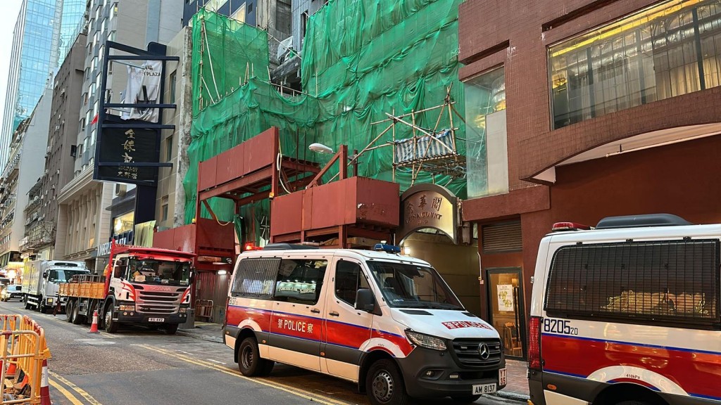 警方到場調查。