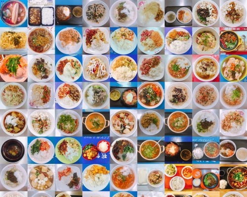 湖南一名女大学生，分享出自己4年间吃过的每一道学生餐厅的饭菜。　微博图片