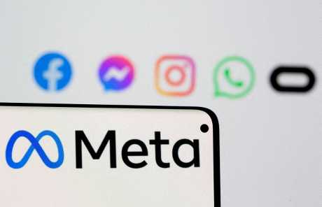 Meta旗下社交媒體被指向用戶投放針對性廣告。路透社