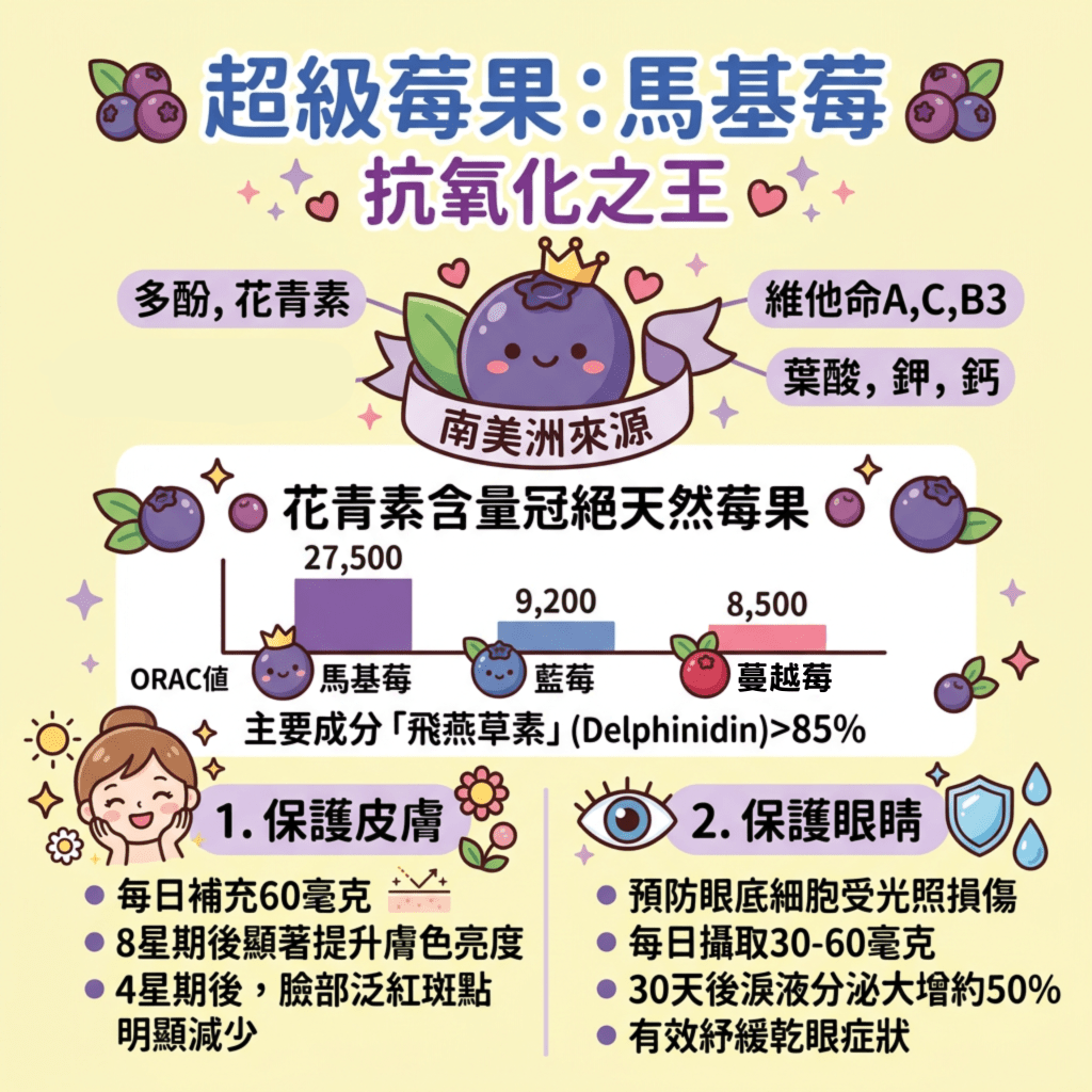 1種超級莓果屬抗氧化之王