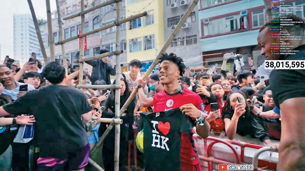 Speed連日來展開中國之旅，昨日的香港站依然有大批支持者。