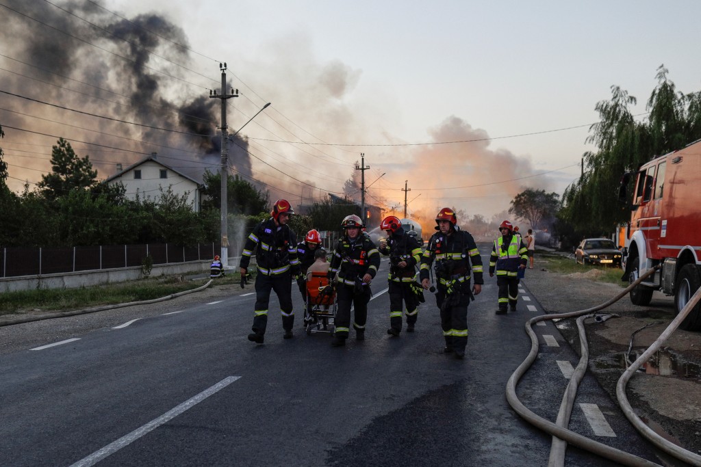 羅馬尼亞一間液化石油氣站兩度發生爆炸，造成至少1死，46人受傷送院。路透社