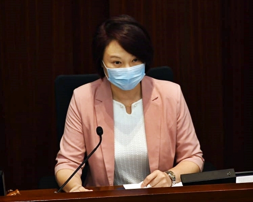 立法會內務委員會主席李慧琼。