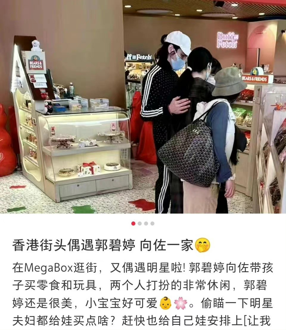 傳出離婚消息不久，向佐就被網民捕獲與妻在香港一個商場逛街。  ​