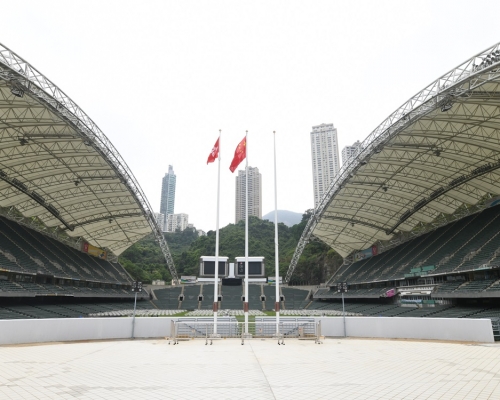 政府計畫在啟德體育園區落城後改建大球場。資料圖片