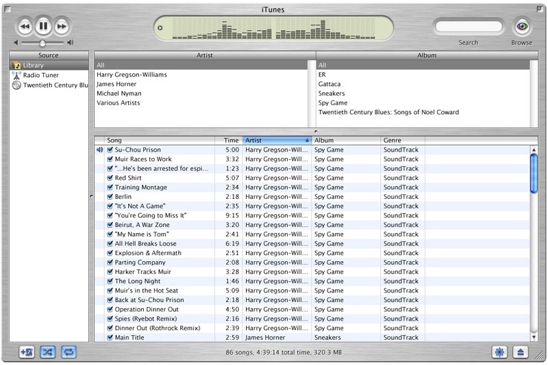 iTunes是iPod不可或缺的電腦程式，成功引入網上買歌模式，對數碼音樂的發展功不可沒。