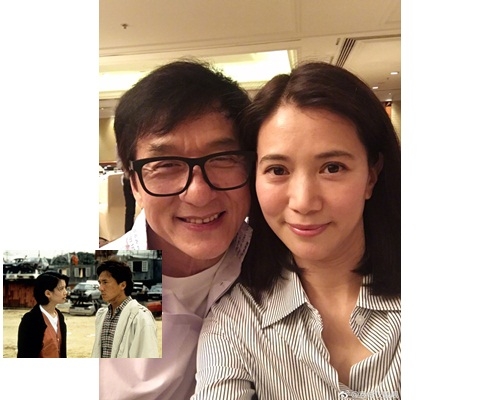 靚靚承認初出道時少不更事得罪人，幸現在得成龍不記小人過。