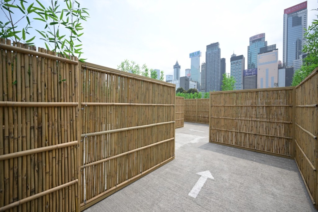 「迷走竹林」 － 源自香港专属建筑棚架 融合自然