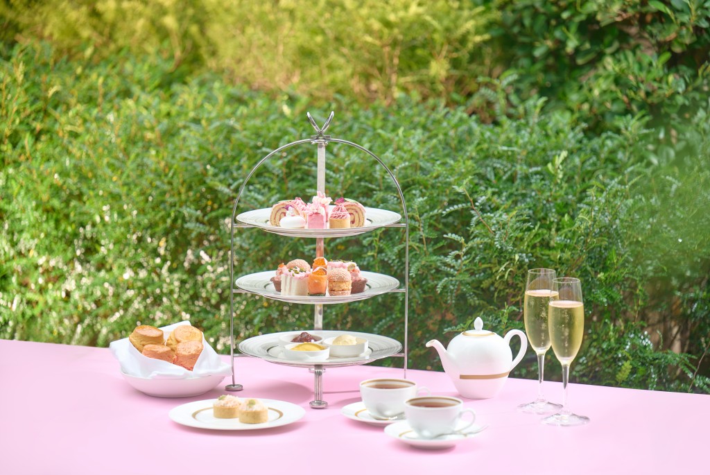 美利酒店推出节果决明主题「舞动嫣情」下午茶。（图片来源：美利酒店）