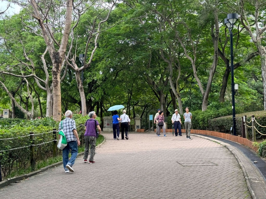 「大自然五感療癒」可於公園進行。女青提供