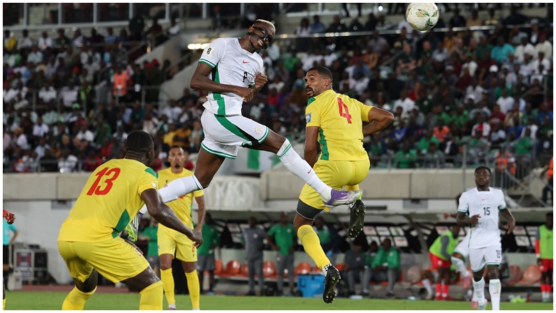 奧森漢為尼日利亞上陣39次已攻入31球。REUTERS