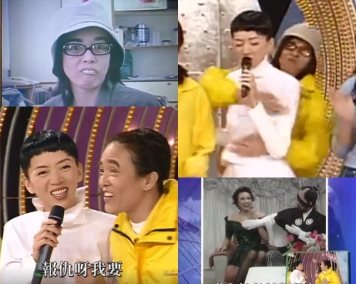 嘟姐精心策劃報仇大計,嚇到梅姐大叫。(無綫截圖)