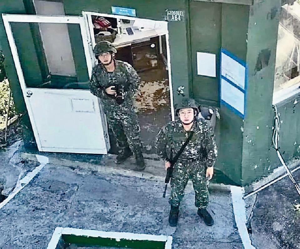 近期連日有不明無人機，飛入台灣金門拍攝軍方設施。網圖