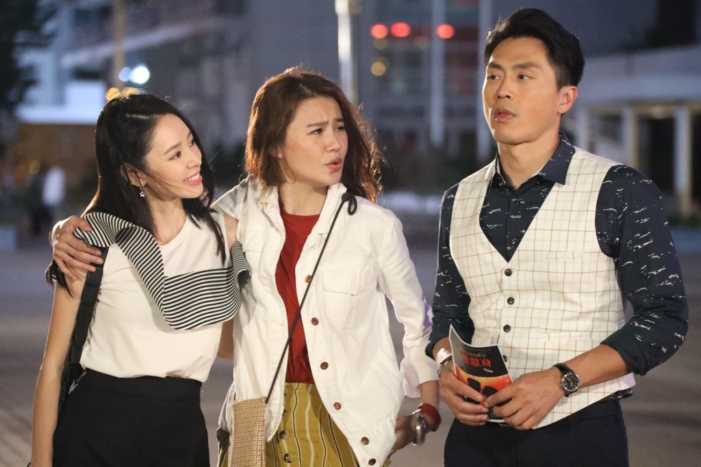 Zoie跟森美和黃翠如合作《過街英雄》相當開心,但最難是要男仔頭的她扮「女神」角色。