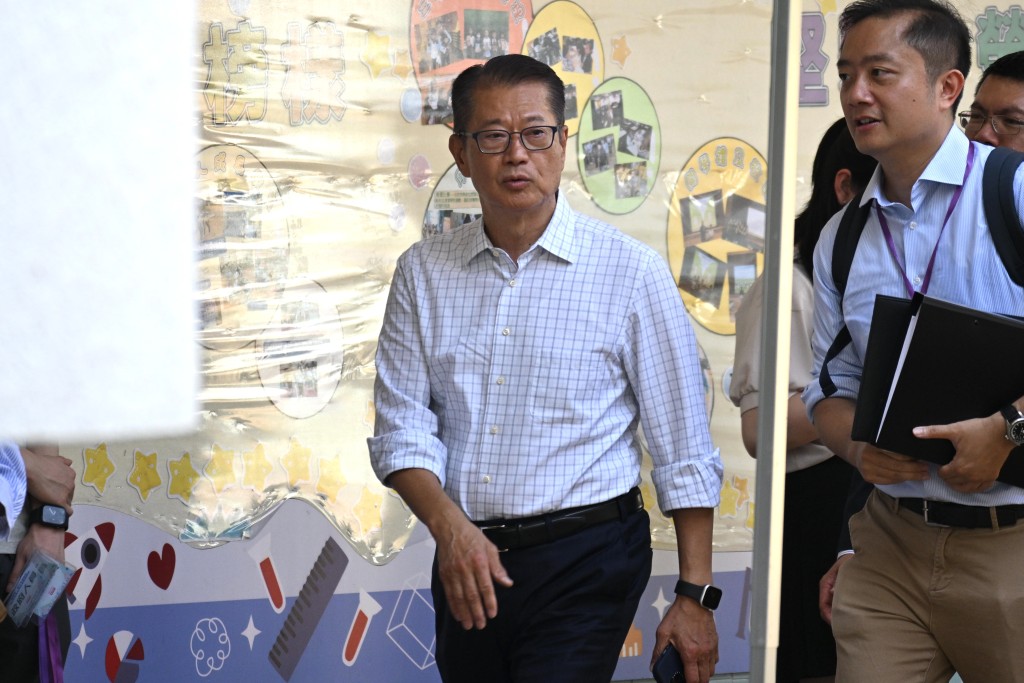 財政司司長陳茂波。