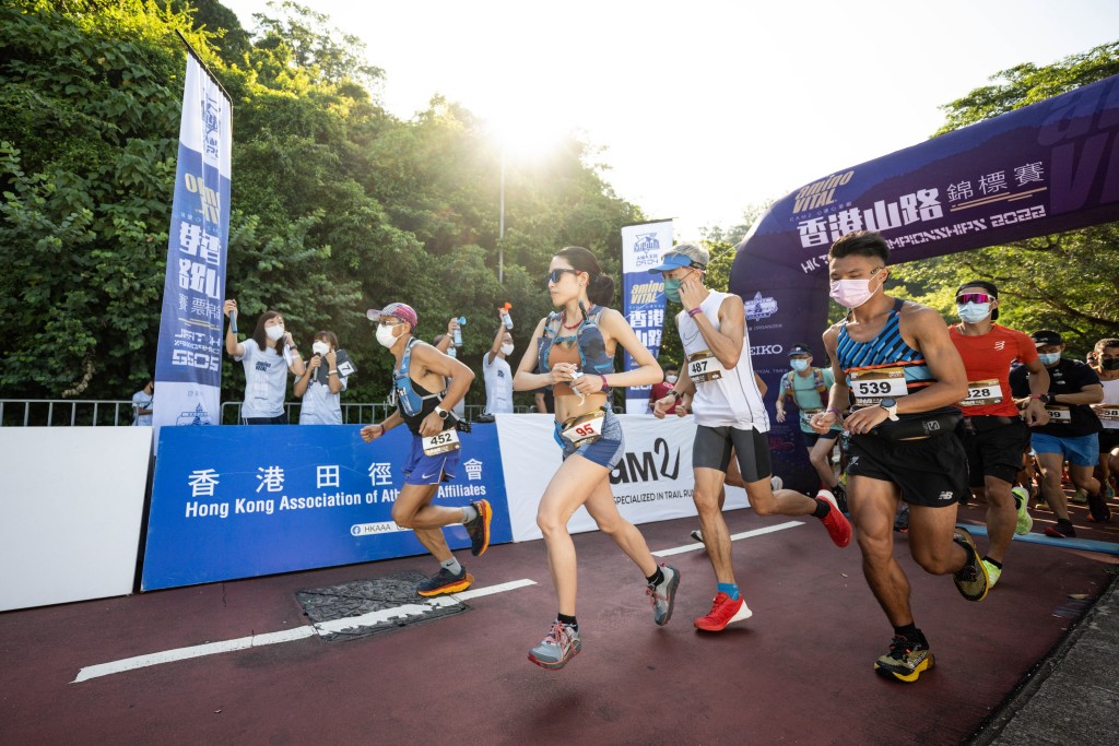 香港山路锦标赛是田总今年首个成功举行的长跑赛事。田总提供图片