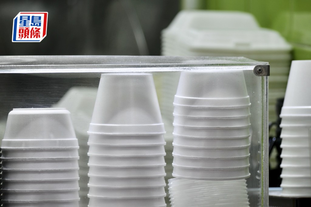 政府正就规管使用即弃胶餐具等产品进行立法。资料图片