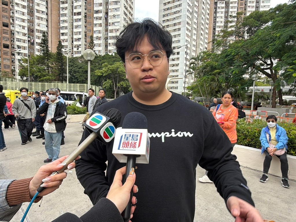 大埔居民李先生。