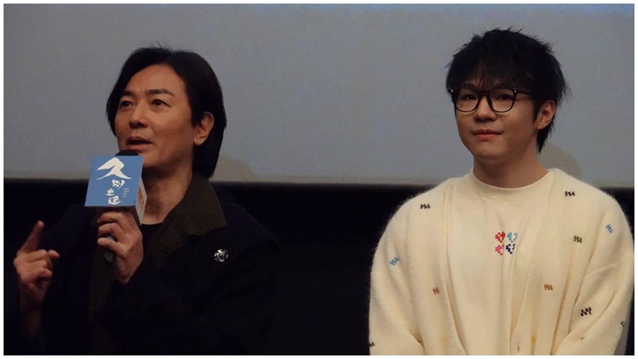 鄭伊健和陳卓賢終於合體謝票。