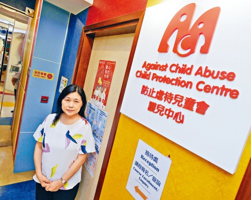 防止虐待兒童會總幹事黃翠玲憂慮，在疫情下更多虐兒個案未被發現。陳浩元攝