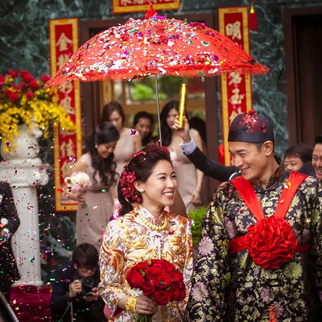 3月16日，是黃神興與太太正式結婚10周年。