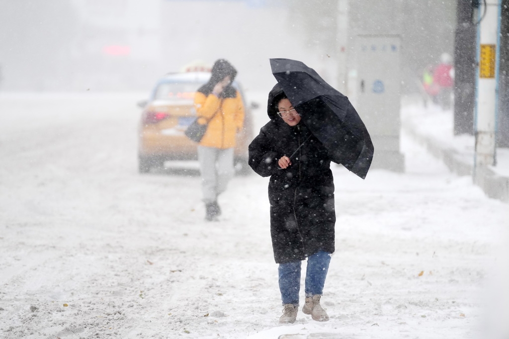 近日北方不少地方降雪。 新華社