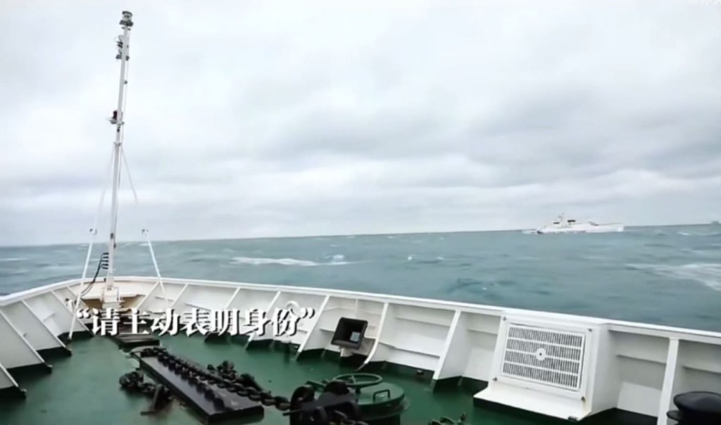 福建海警執法巡航期間，要求台灣海巡署艦艇以中文交流。中國海警