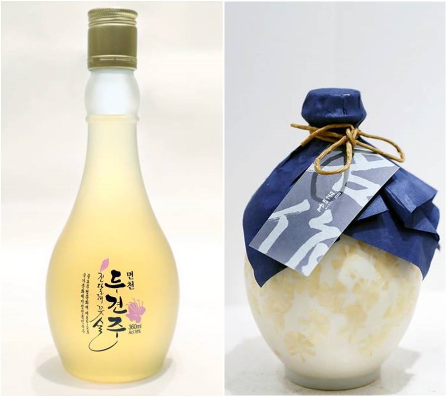 杜鵑酒與文培酒。網上圖片