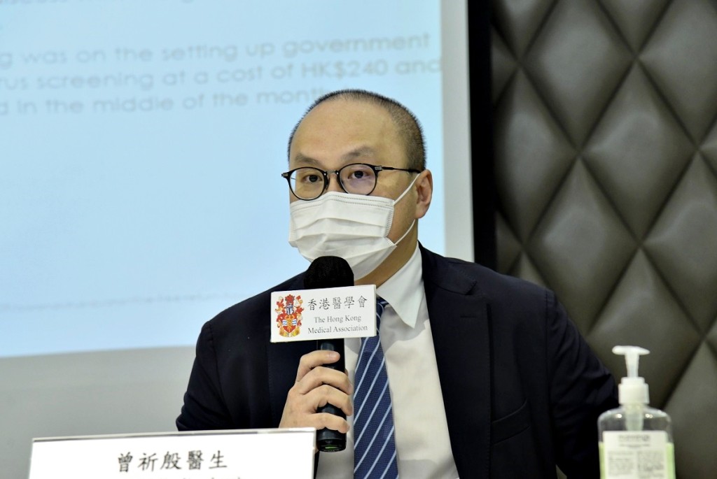 曾祈殷表示，去Delta变种病毒广传的国家旅游很容易受感染。资料图片