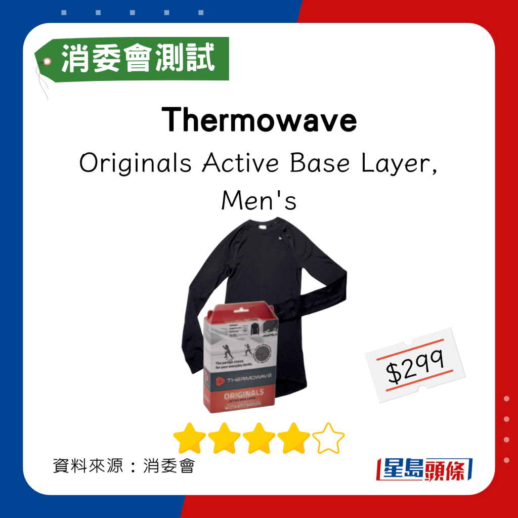 「Thermowave」Originals Active Base Layer, Men's 