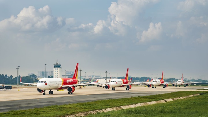 越捷航空宣布2月起恢復往返胡志明市航班。越捷航空facebook圖片
