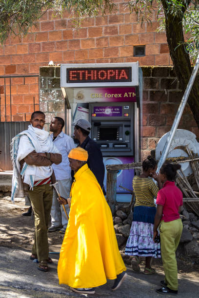 埃塞俄比亚最大的商业银行CBE周六凌晨发生系统故障，在提款机可以提取比自己帐户存款更高额的现金。iStock