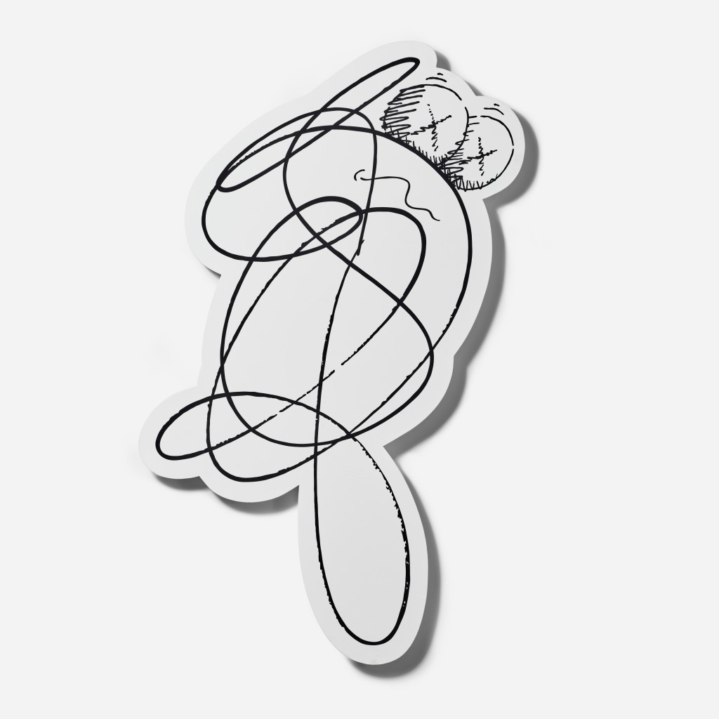 KAWS《你（#5）》， 2 0 1 7 年作， 估價 500,000 ─ 700,000 港元。