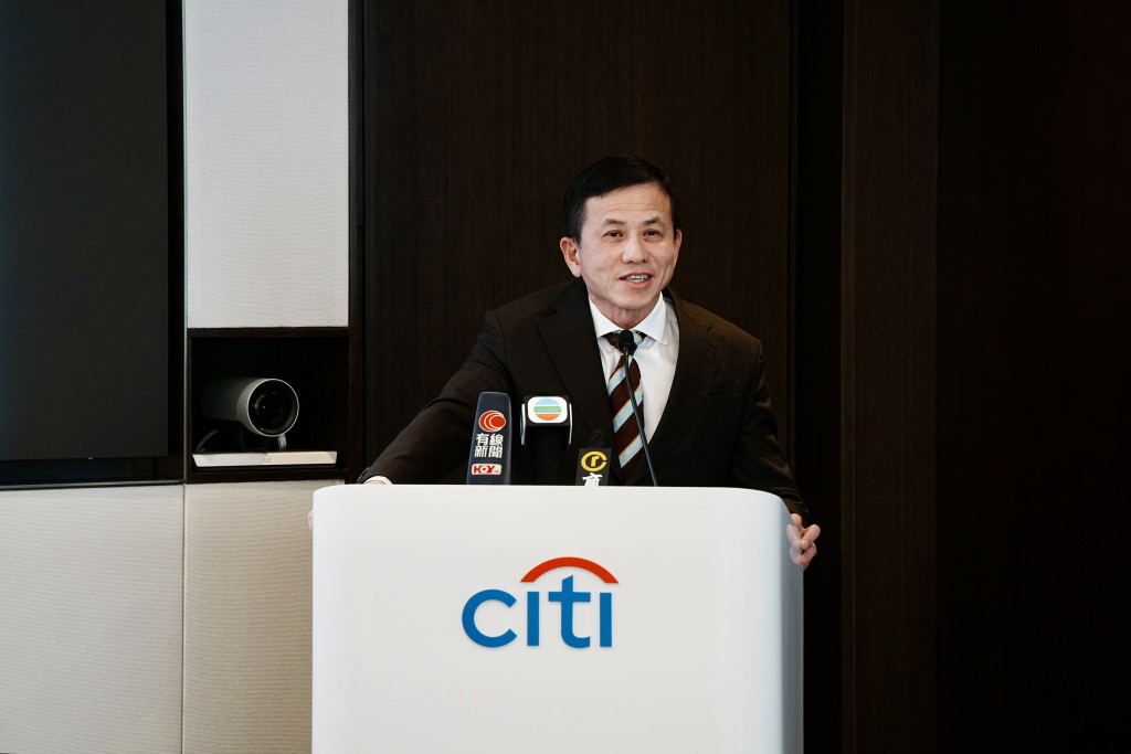 劉顯達表示，港股的上行空間較A股吸引。 汪旭峰 攝