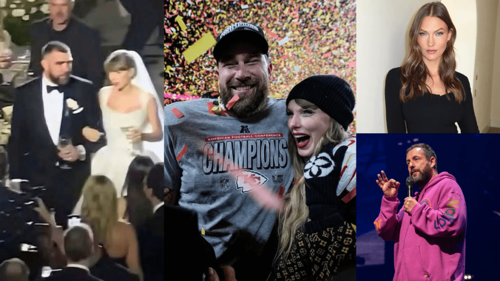 Taylor Swift與Travis Kelce億元婚禮巨星雲集  阿當桑迪拿任證婚人  Blake Lively冇影友情已逝