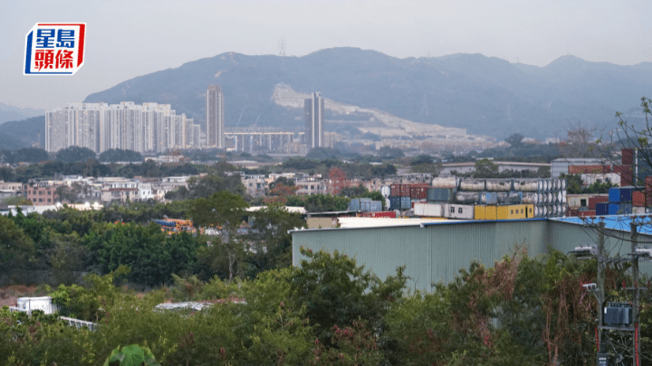 洪水橋/廈村新發展區。資料圖片