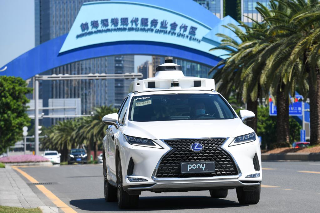 深圳将再扩大无人自驾车的测试路段，包括高速公路。新华社
