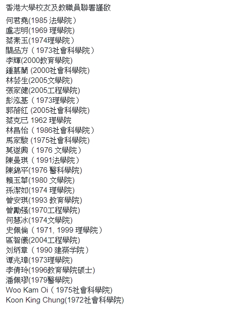 29名聯署人。王國興facebook