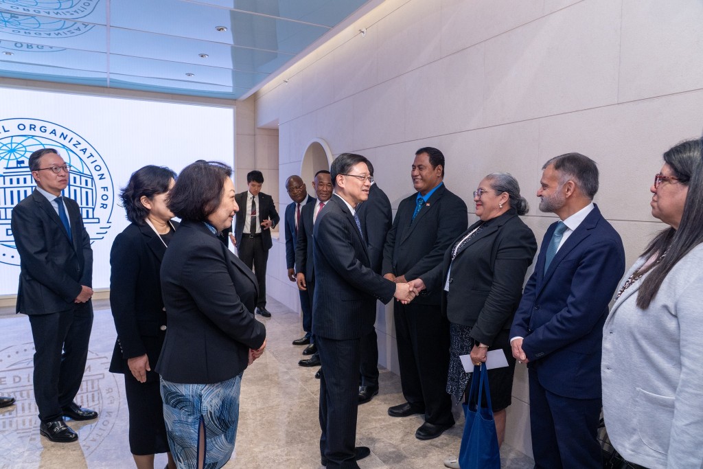 行政長官李家超亦有到場。林定國FB 行政長官李家超亦有到場。林定國FB