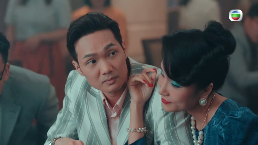 由王晶擔任監製的TVB劇集《一舞傾城》昨晚（31日）播出第12集，舞小姐「Money」文凱玲於賭場重遇舊愛「Benny」。