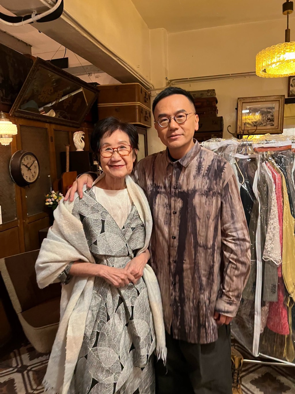 馮志豐與「祥嫂」朱雪梅合作了一段時間。
