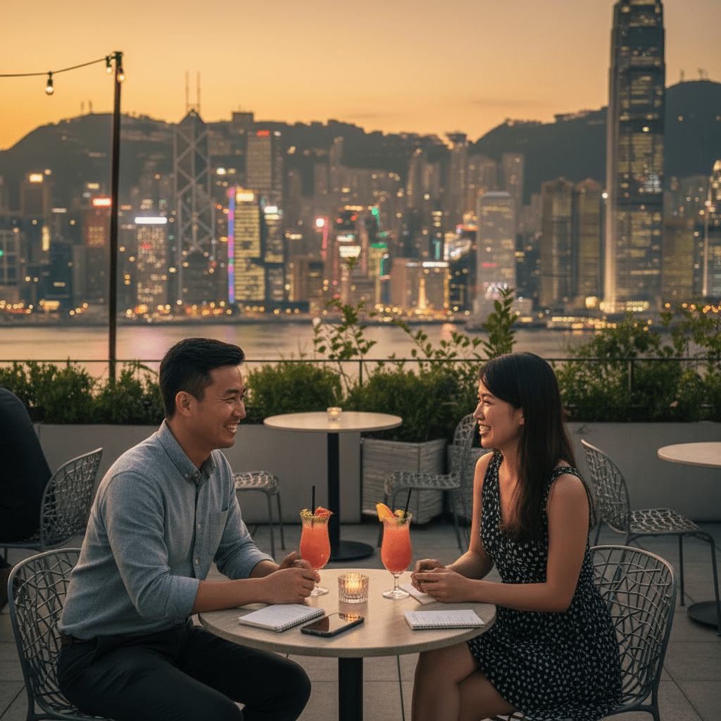 交友配對服務近年大行其道。AI生成圖片