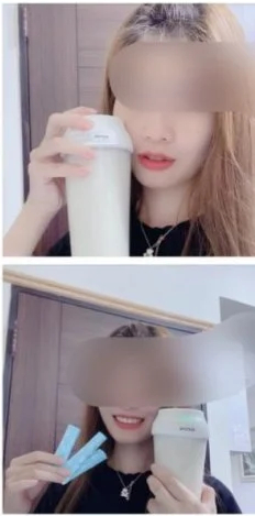 台妈曾于社交网站分享冲奶图片。网图